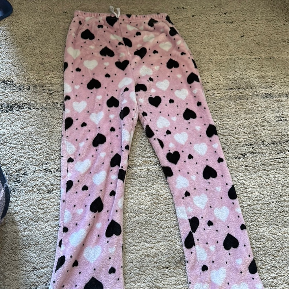 Pink heart pjs